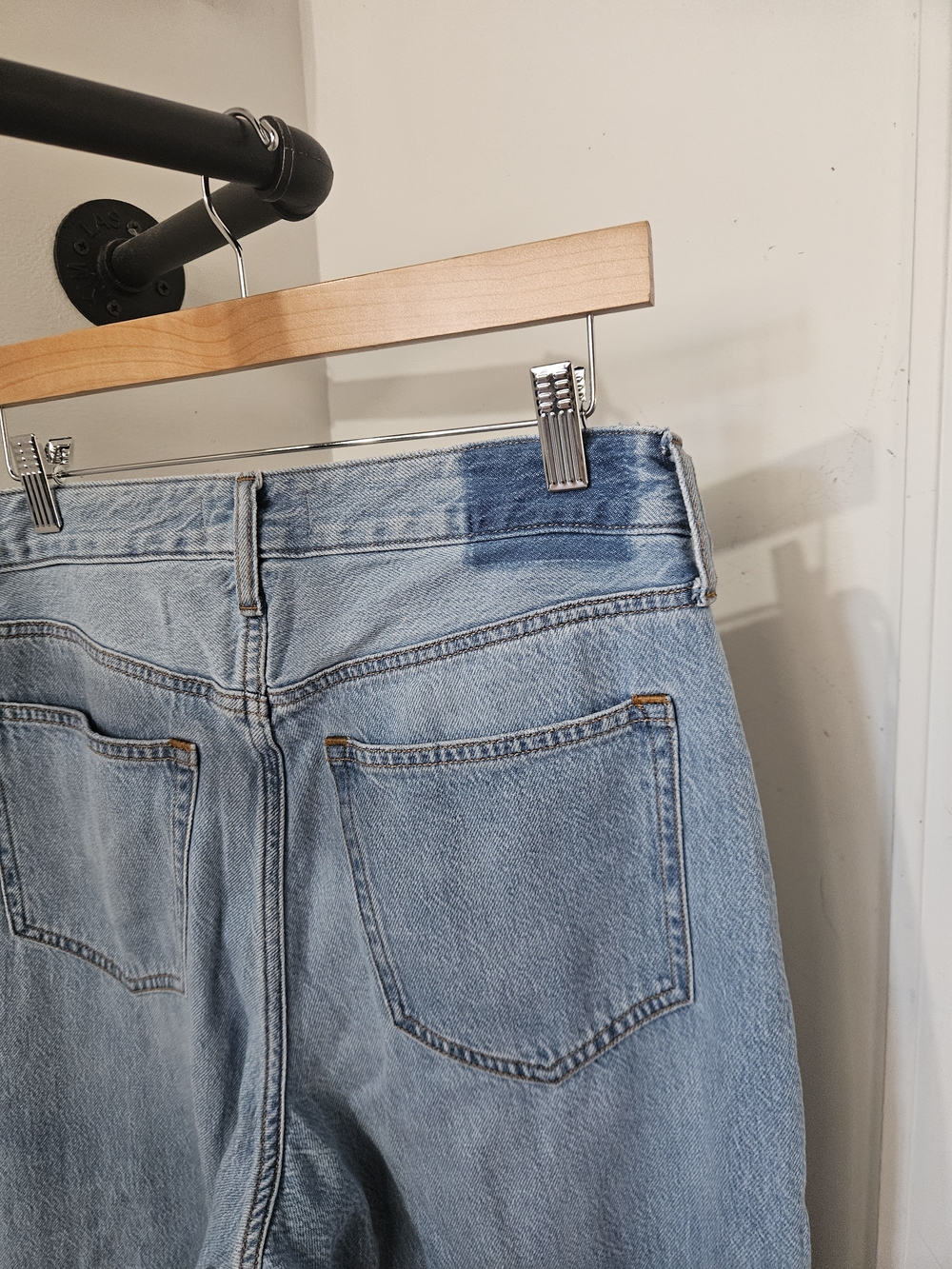 Abercrombie & Fitch The Wide-Leg High Rise Jeans Curve Love - Picture 5 of 5